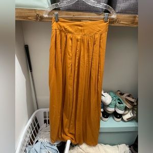 Comfortable Long Pleated Skirt